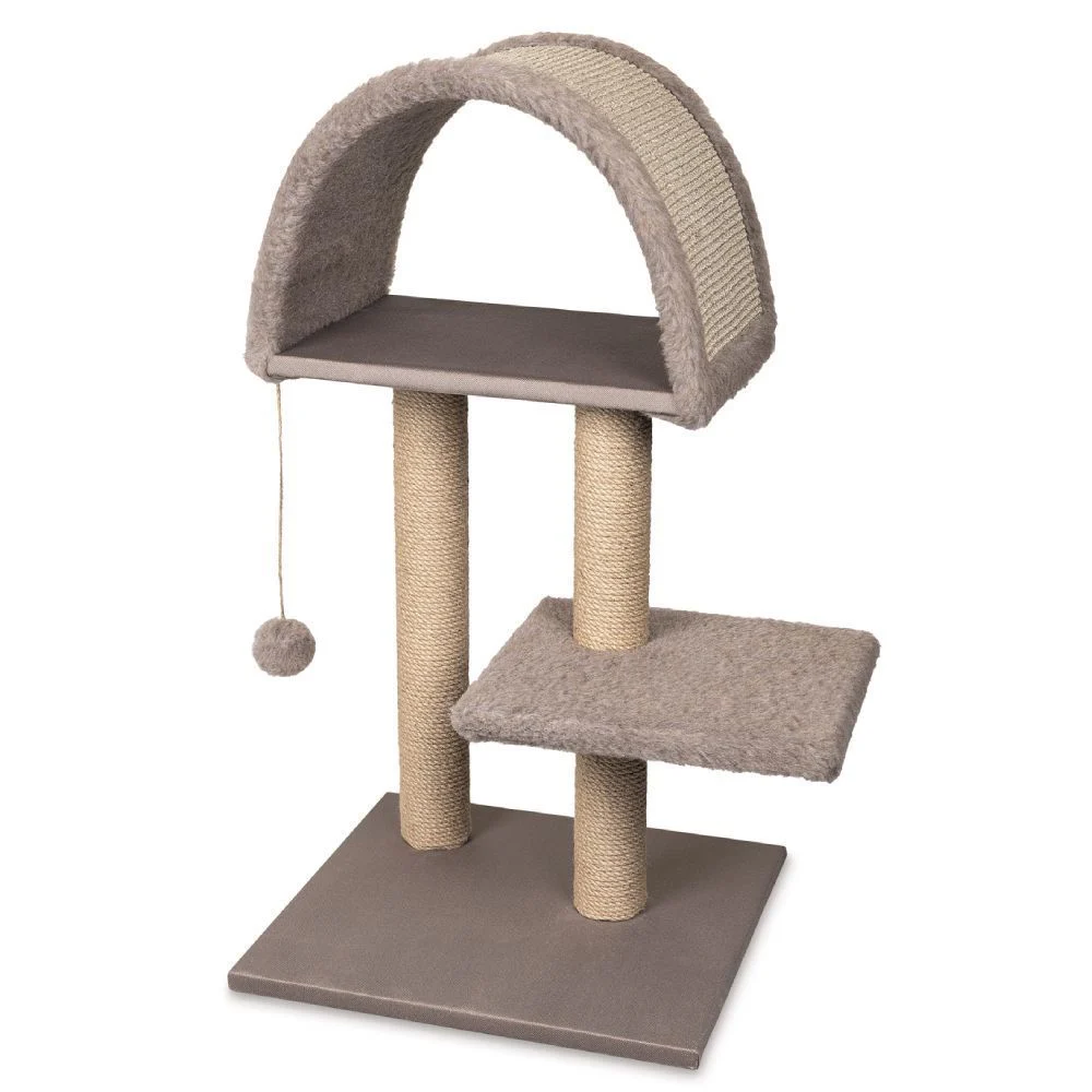 Pet Fun Аркада кігтеточка-комплекс для котів 38х50х77,5 см - бежевий