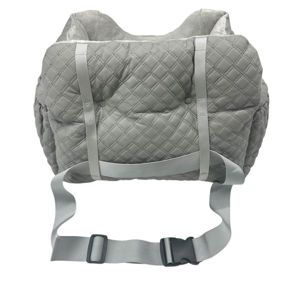 Автокресло для собак Pet Fun 35х60х50 см - серый Автокресло для собак Pet Fun 35х60х50 см - серый