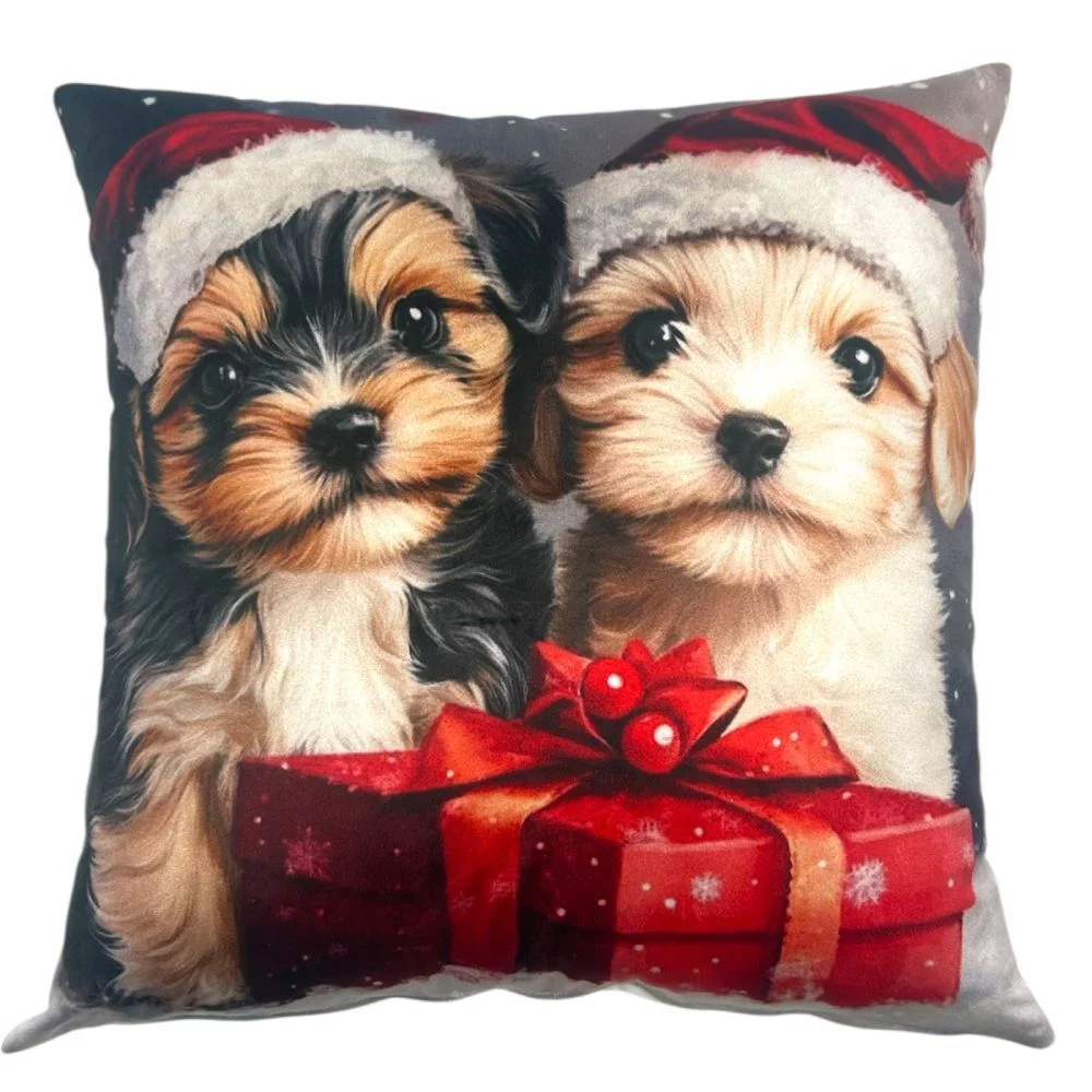 Pet Fun декоративна подушка для собак та власників 45х45 см - різнокольоровий Pet Fun декоративна подушка для собак та власників 45х45 см - різнокольоровий