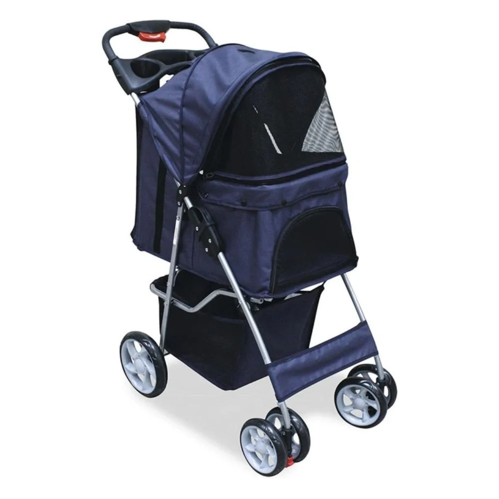 Pet Fun коляска для собак 70х46х100 см - синий Pet Fun коляска для собак 70х46х100 см - синий