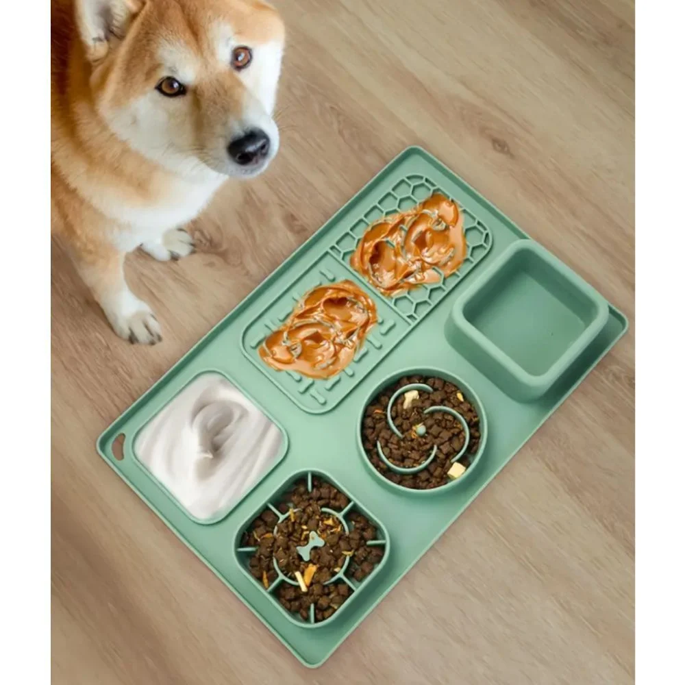Pet Fun килимок для собак 31х21х4,5 см - зелений