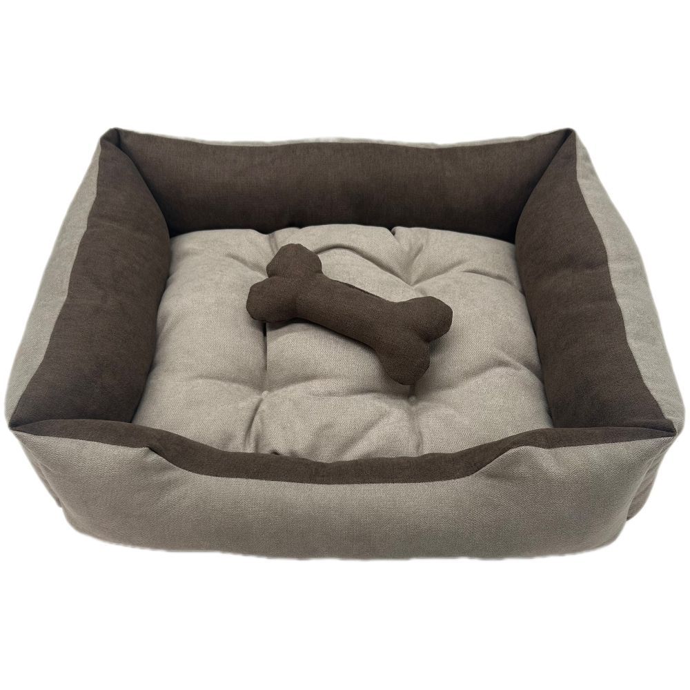 Лежак для собак Pet Fun 70х50х18 см - різнокольоровий Лежак для собак Pet Fun 70х50х18 см - різнокольоровий