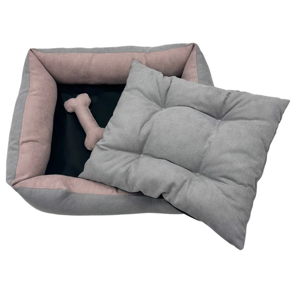Лежак для собак Pet Fun 70х50х18 см - різнокольоровий Лежак для собак Pet Fun 70х50х18 см - різнокольоровий