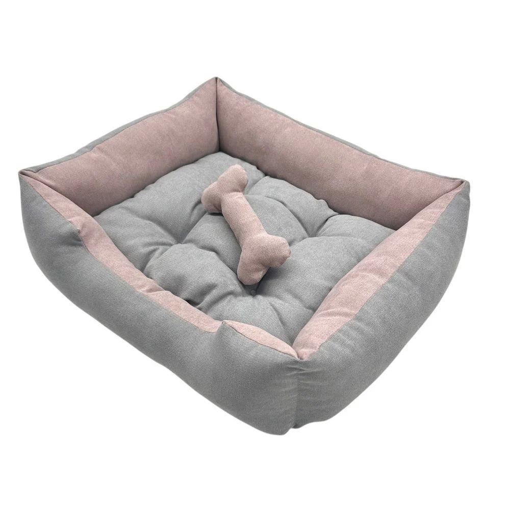 Лежак для собак Pet Fun 70х50х18 см - різнокольоровий Лежак для собак Pet Fun 70х50х18 см - різнокольоровий