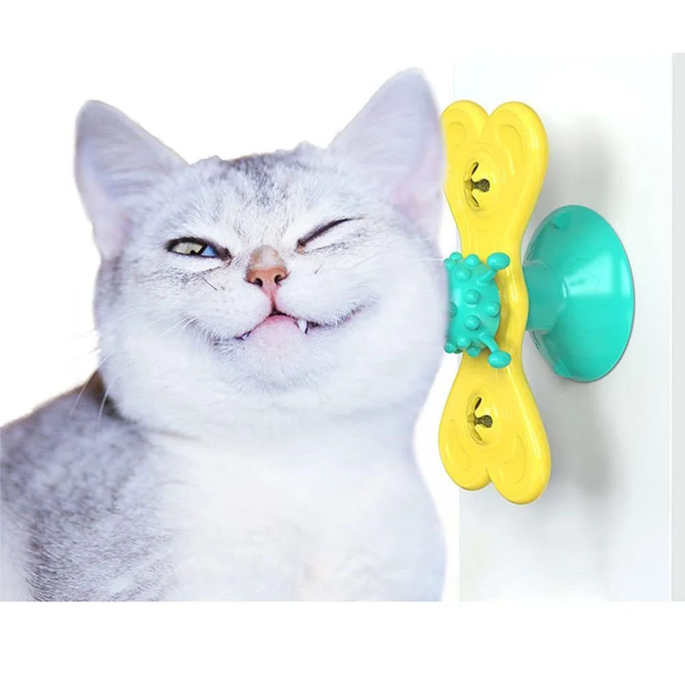 Pet Fun Метелик іграшка для котів 75х77х162 мм - різнокольоровий