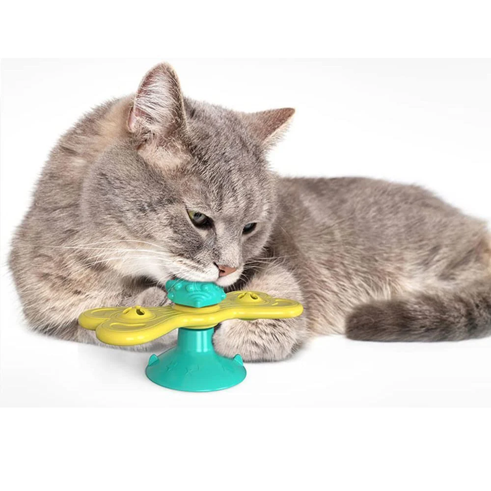 Pet Fun Метелик іграшка для котів 75х77х162 мм - різнокольоровий