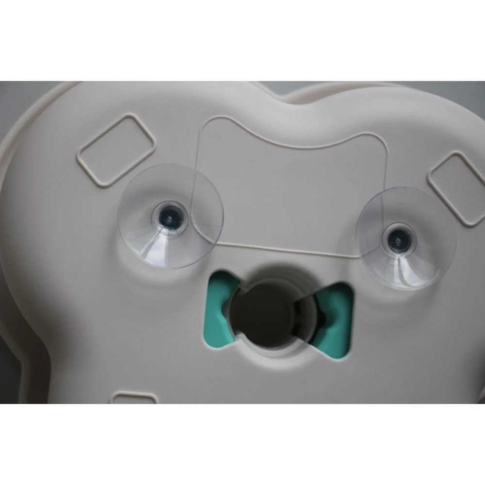 Pet Fun миска для собак 25х43х7,5 см - біло-зелений