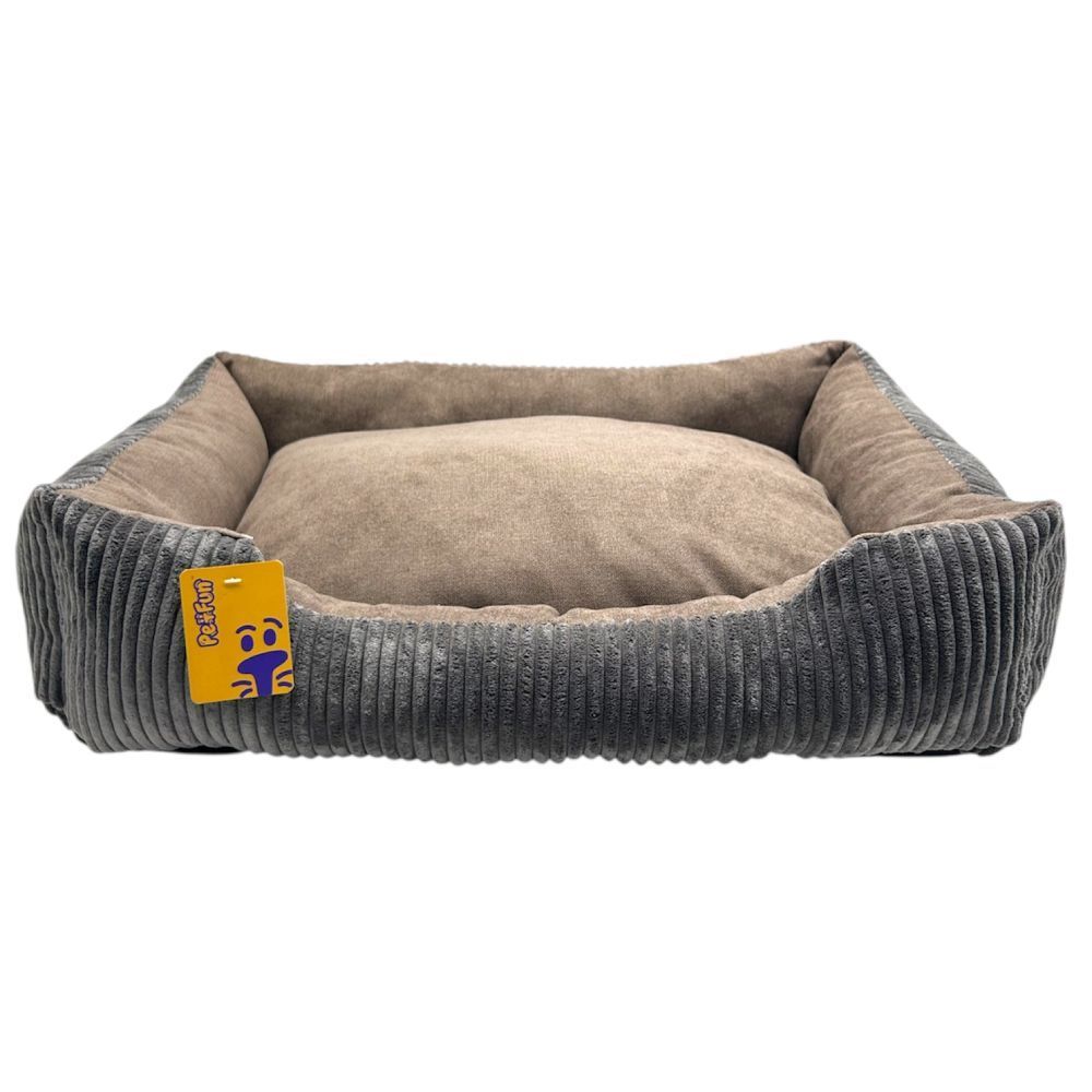 Лежак для собак Pet Fun Soro 64х52х19 см - мокко Лежак для собак Pet Fun Soro 64х52х19 см - мокко