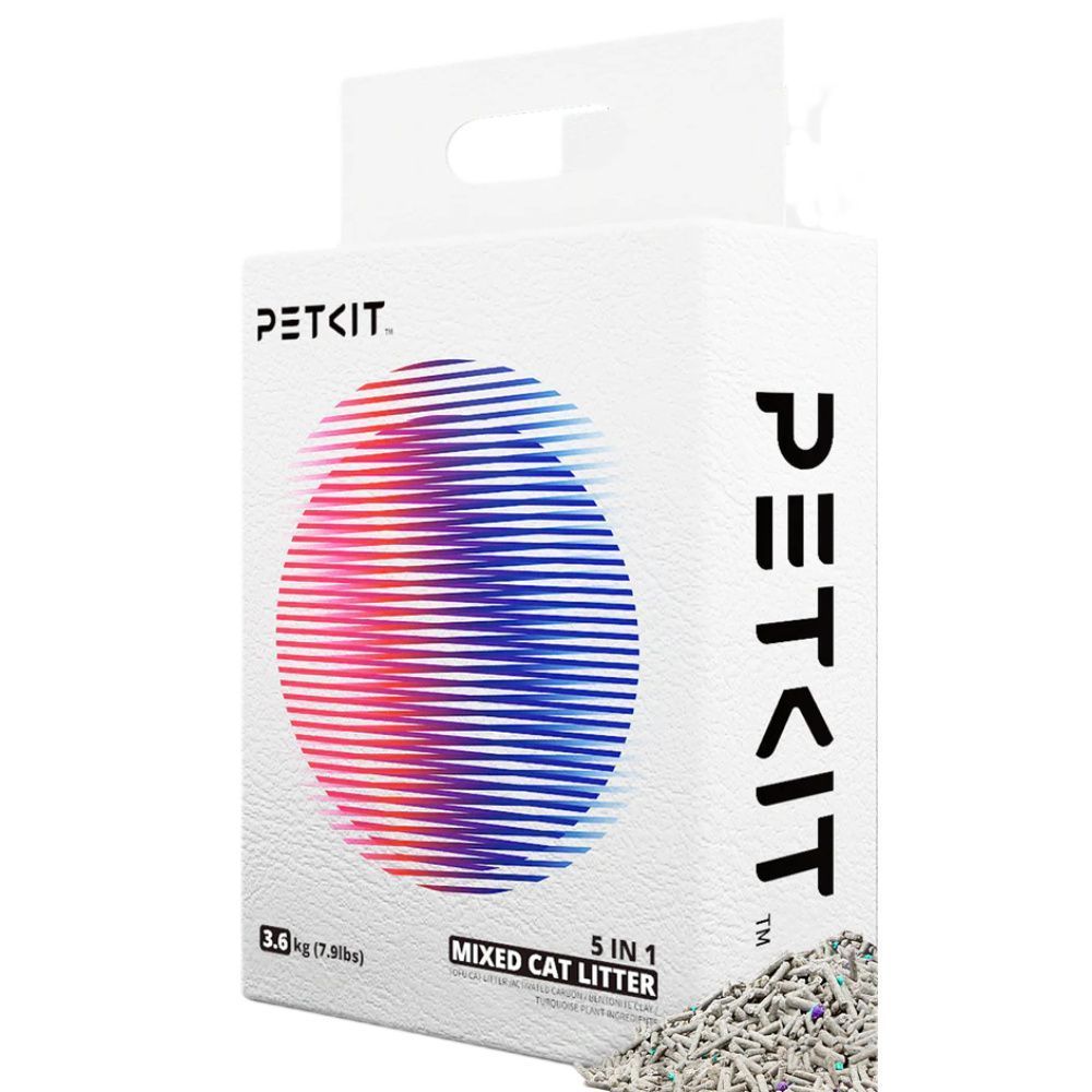 Petkit Flushable Clumping Cat Litters соєвий наповнювач 3,6 кг - дезодорант Petkit Flushable Clumping Cat Litters соєвий наповнювач 3,6 кг - дезодорант