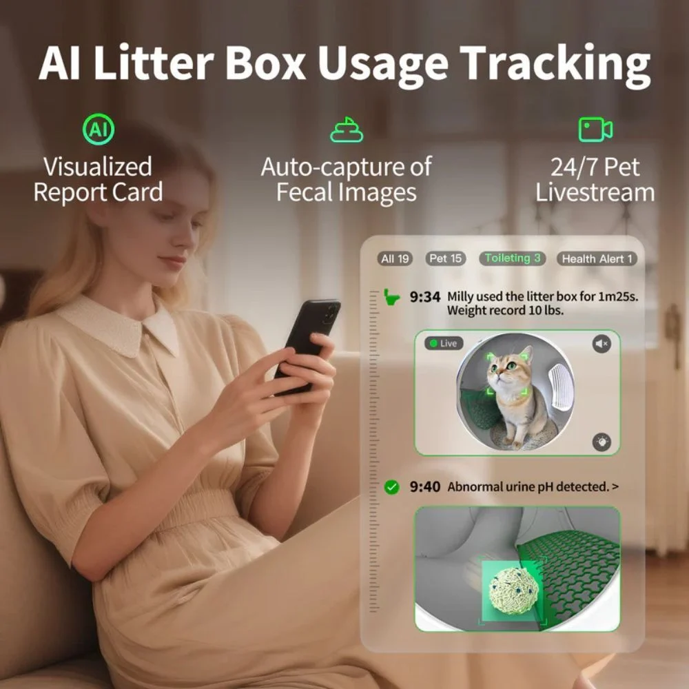 Petkit Purobot Max Pro 2 P9904 смарт-лоток для котів Petkit Purobot Max Pro 2 P9904 смарт-лоток для котів