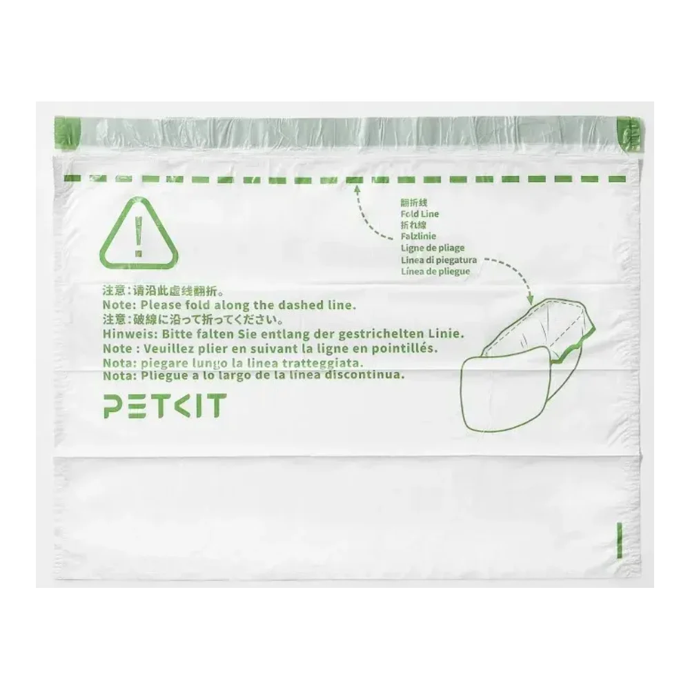 Petkit Trash Bags P99042 мусорные пакеты для смарт-лотков Pura Max и Purobot 20 шт Petkit Trash Bags P99042 мусорные пакеты для смарт-лотков Pura Max и Purobot 20 шт