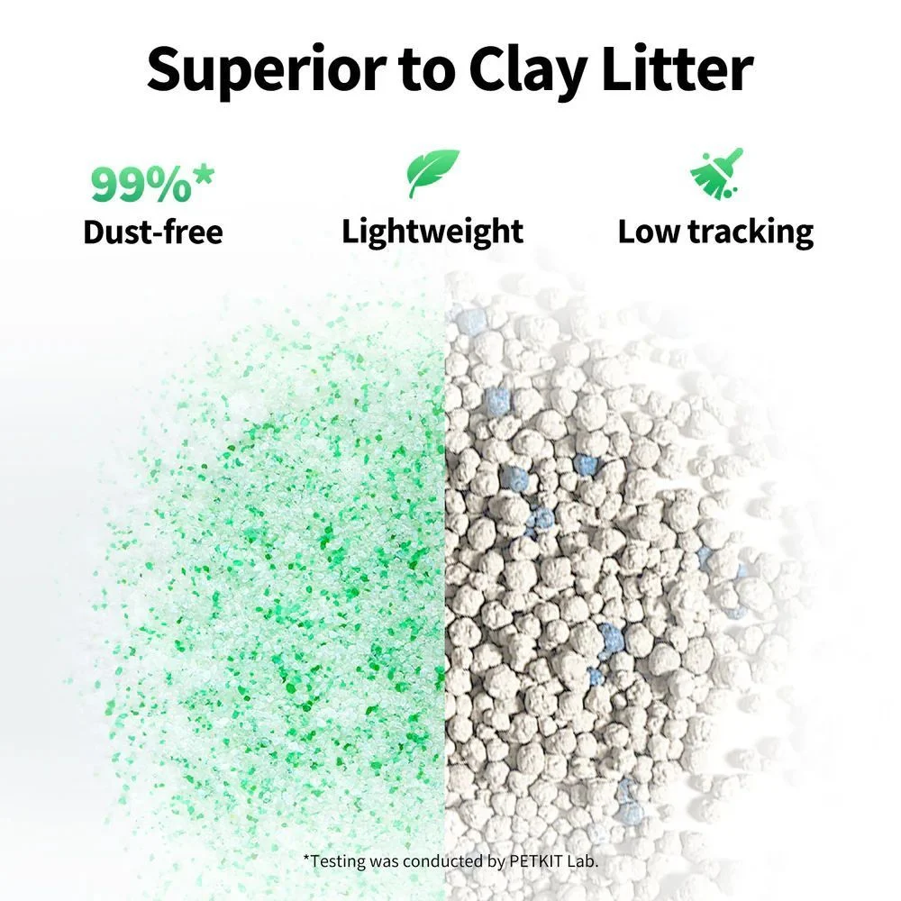 Набір силікагелевих наповнювачів Petkit Crystal Litter Set C02 4 шт - свіжість лісу Набір силікагелевих наповнювачів Petkit Crystal Litter Set C02 4 шт - свіжість лісу