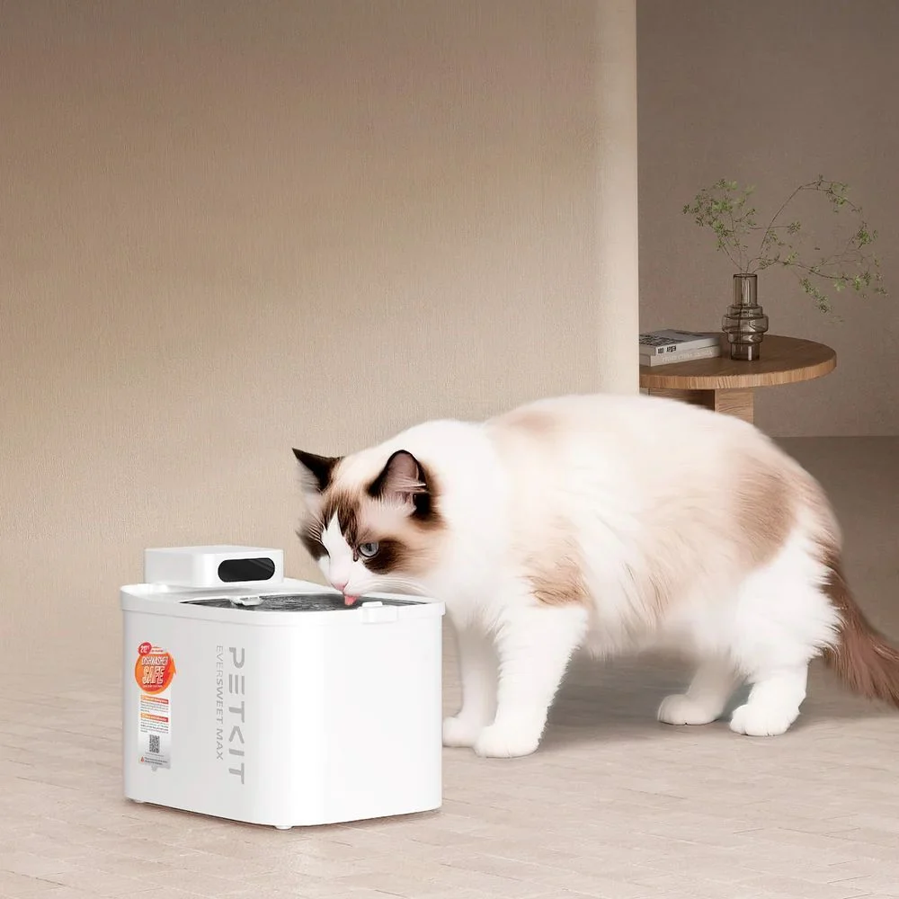 Поїлка-фонтан для котів Petkit EverSweet Max 2 (UVC) 3 л - білий