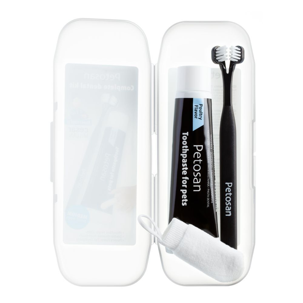 Petosan Dental Kit Medium набор для чистки зубов собак
