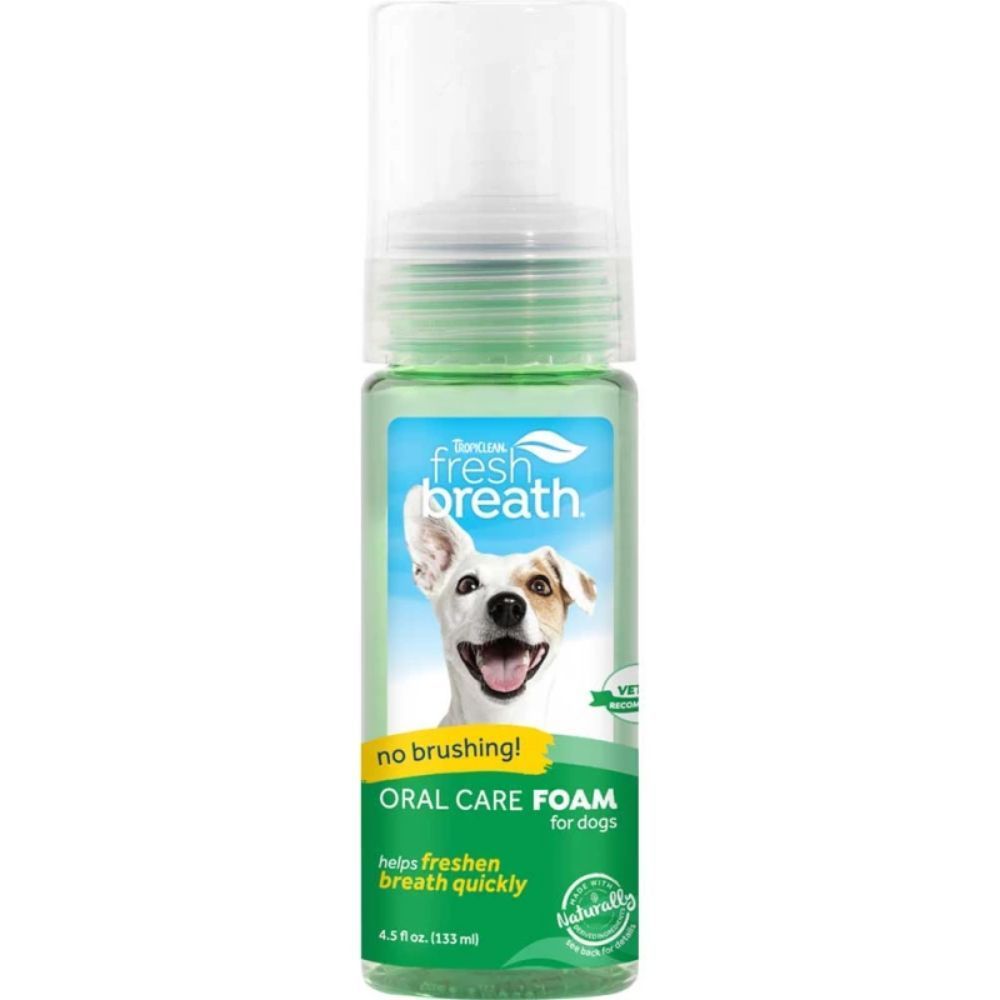 Піна для догляду за ротовою порожниною собак TropiClean Fresh Breath 133 мл