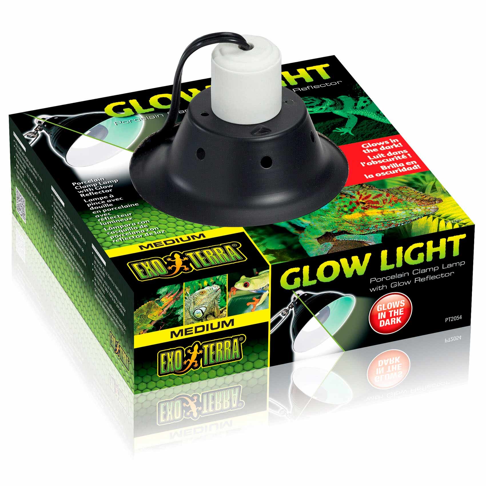 Плафон для лампы Exo Terra «Glow Light» с рефлектором E27, d=21 см