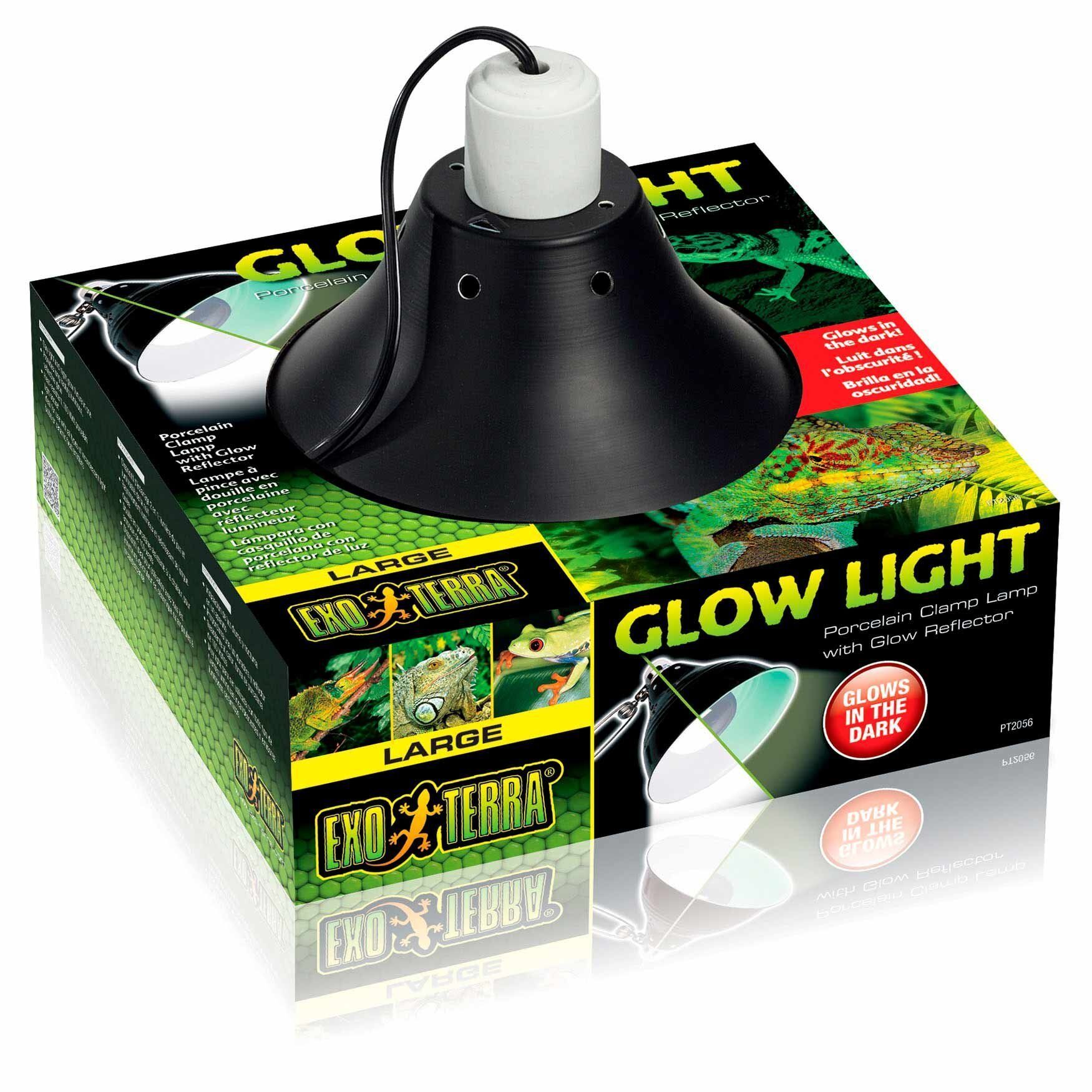 Плафон для лампи Exo Terra «Glow Light» з рефлектором E27, d=25 см Плафон для лампи Exo Terra «Glow Light» з рефлектором E27, d=25 см