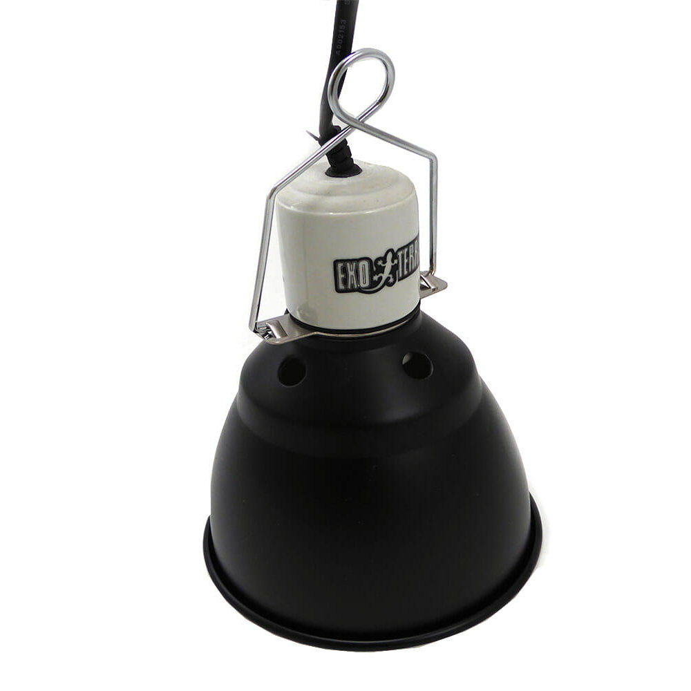 Плафон для лампы Exo Terra «Light Dome» с алюминиевым рефлектором E27, d=14 см