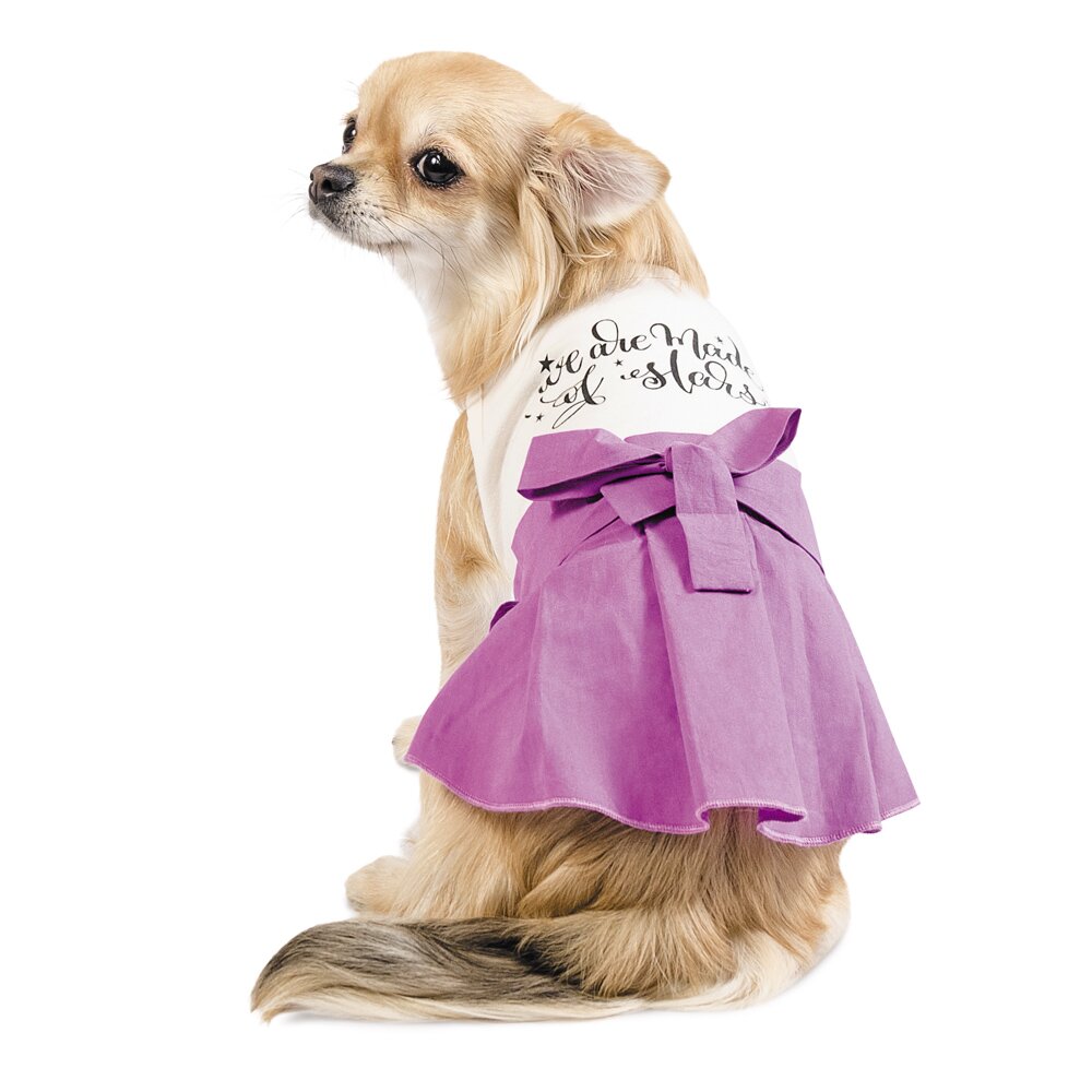 Платье для собак Pet Fashion «Ева» XS (фиолетовое)