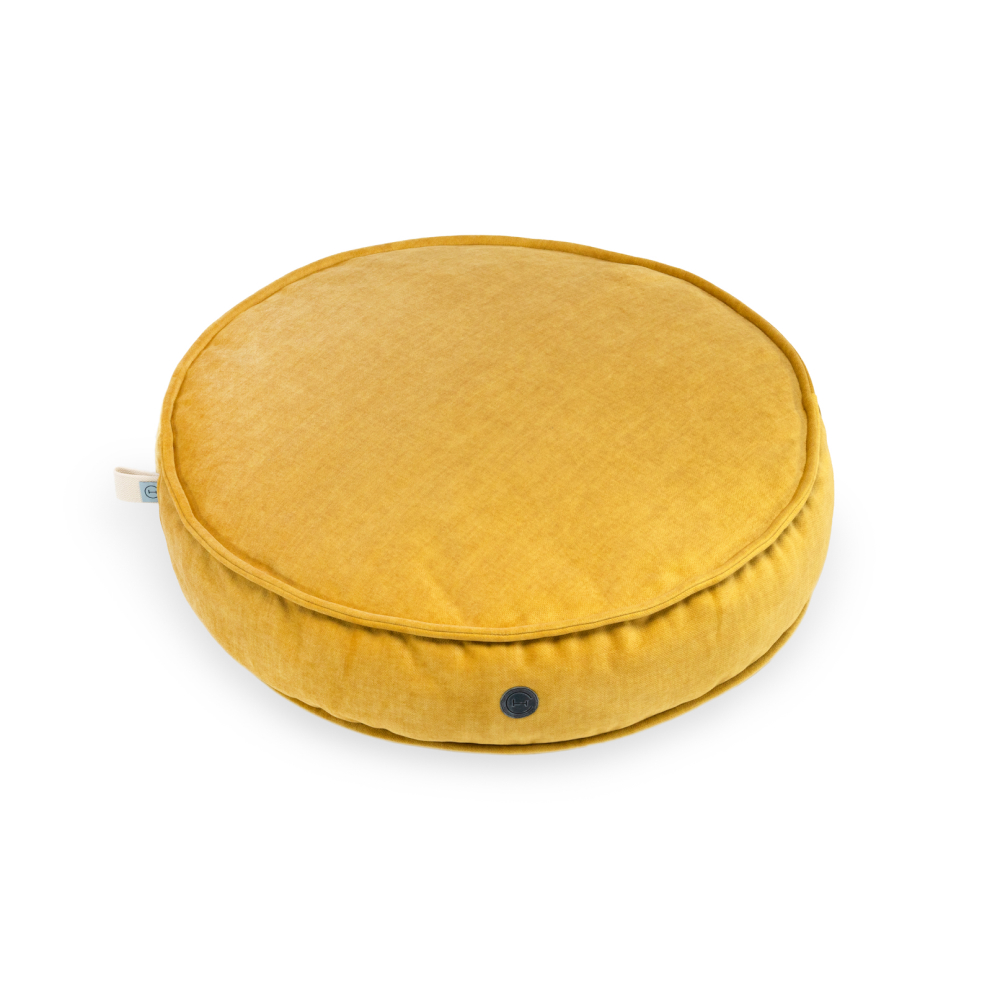 Подушка Harley and Cho Memory Foam Island Yellow M d=65 cм