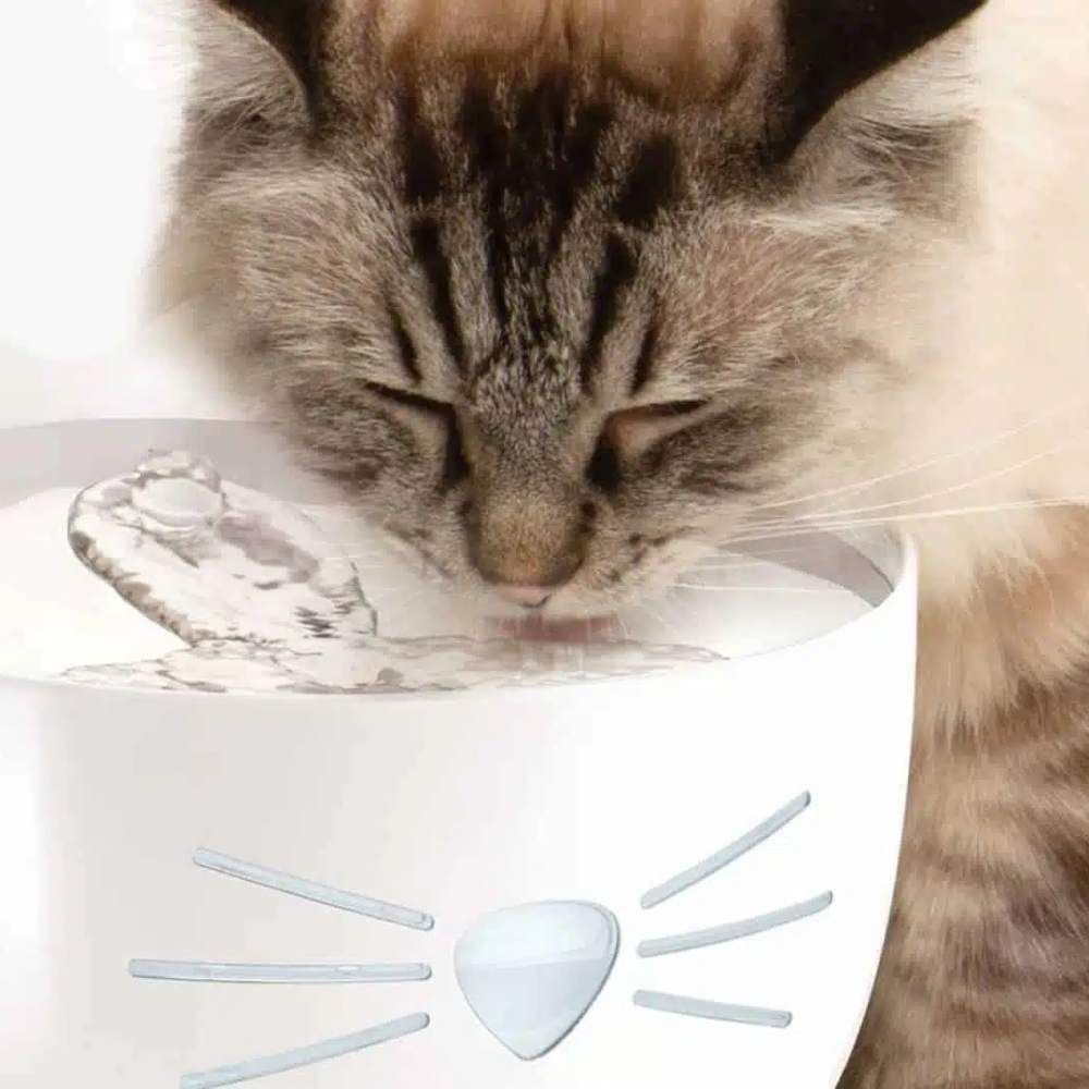 Поїлка-фонтан для котів Catit Pixi 2 л - білий