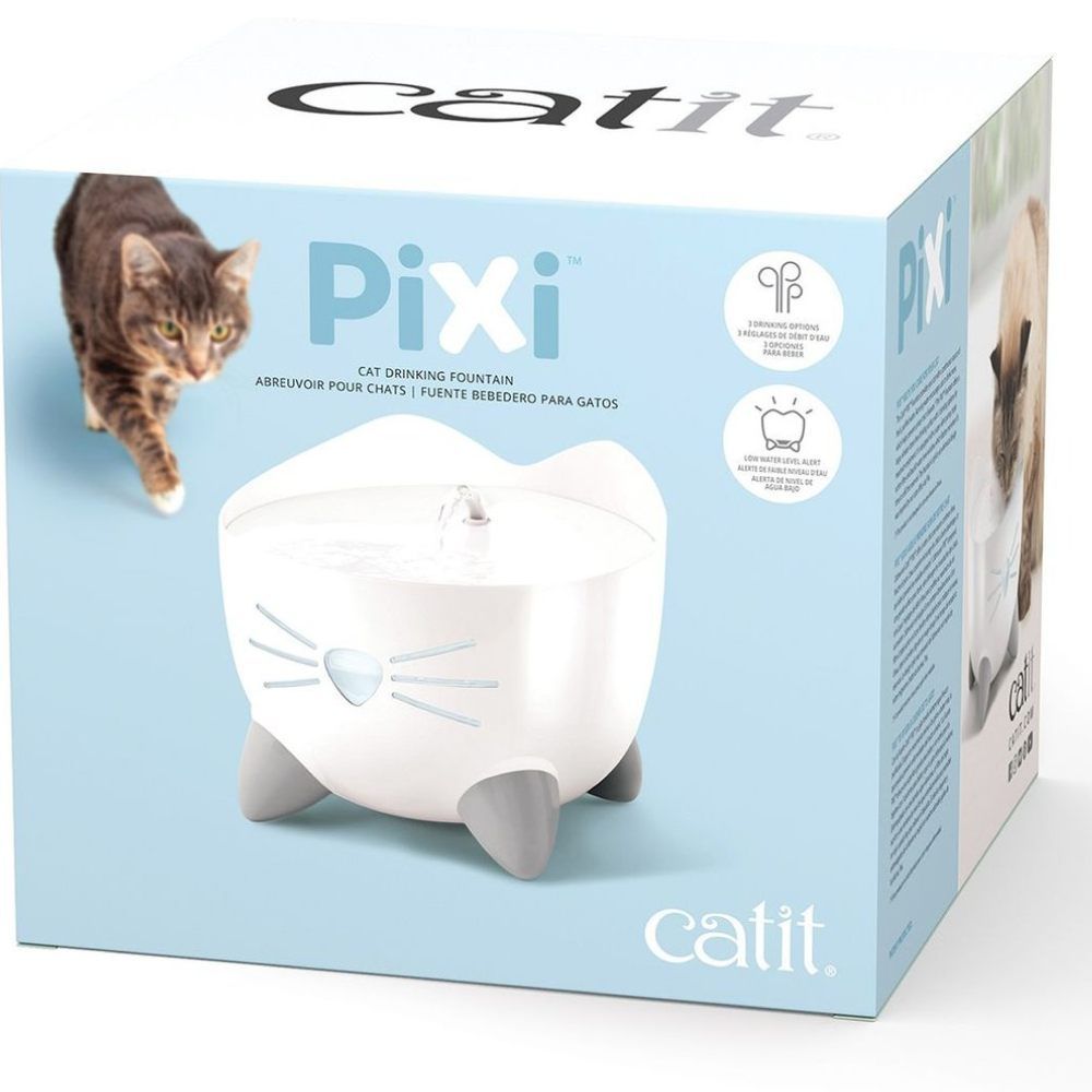 Поилка-фонтан для кошек Catit Pixi 2 л - белый Поилка-фонтан для кошек Catit Pixi 2 л - белый