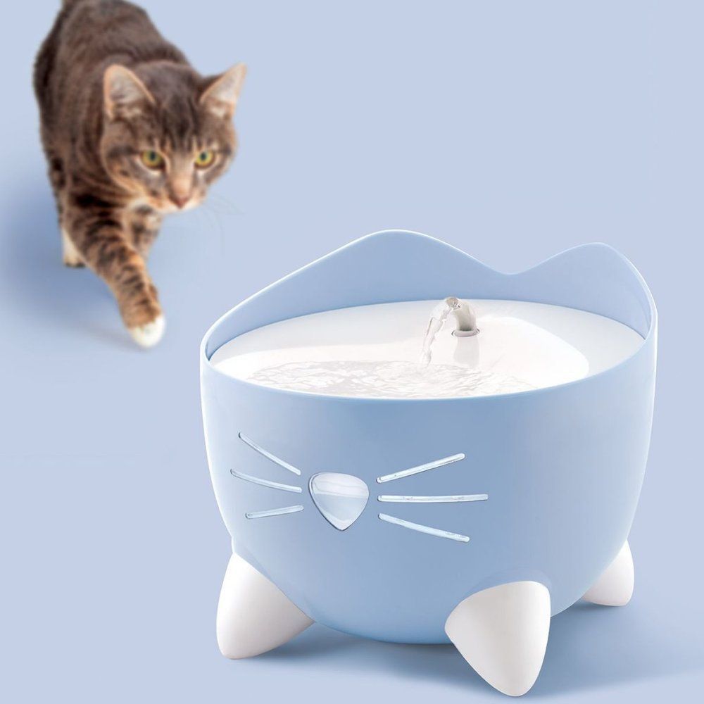 Поилка-фонтан для кошек Catit Pixi 2 л - голубой Поилка-фонтан для кошек Catit Pixi 2 л - голубой