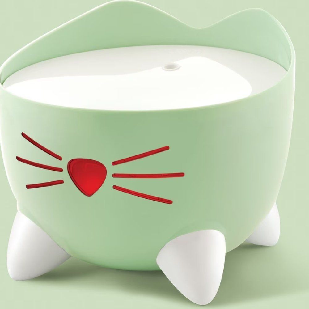 Поилка-фонтан для кошек Catit Pixi 2 л - мятно-зеленая Поилка-фонтан для кошек Catit Pixi 2 л - мятно-зеленая