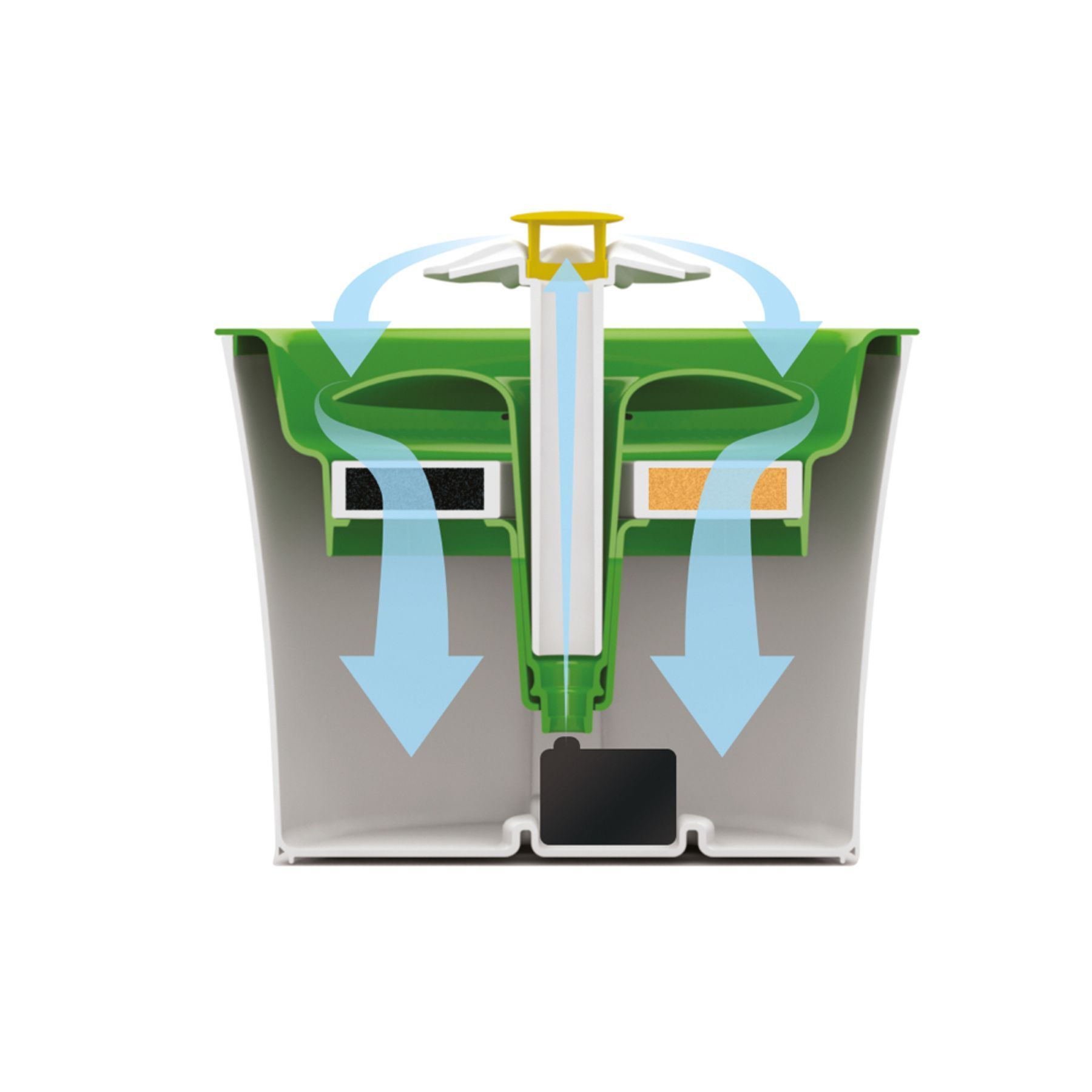 Catit Flower Fountain поїлка-фонтан для котів 3 л - різнокольоровий Catit Flower Fountain поїлка-фонтан для котів 3 л - різнокольоровий