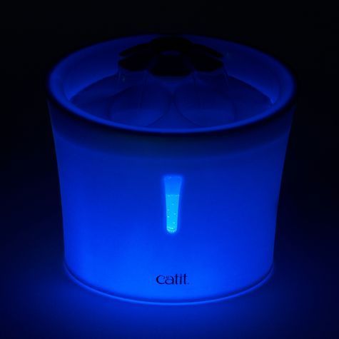 Catit Flower Fountain LED поїлка-фонтан для котів 3 л Catit Flower Fountain LED поїлка-фонтан для котів 3 л