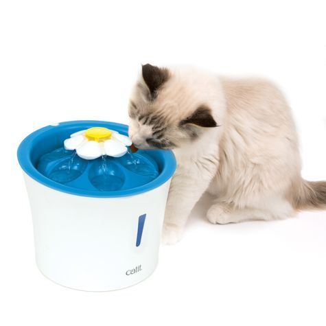 Catit Flower Fountain LED поїлка-фонтан для котів 3 л Catit Flower Fountain LED поїлка-фонтан для котів 3 л