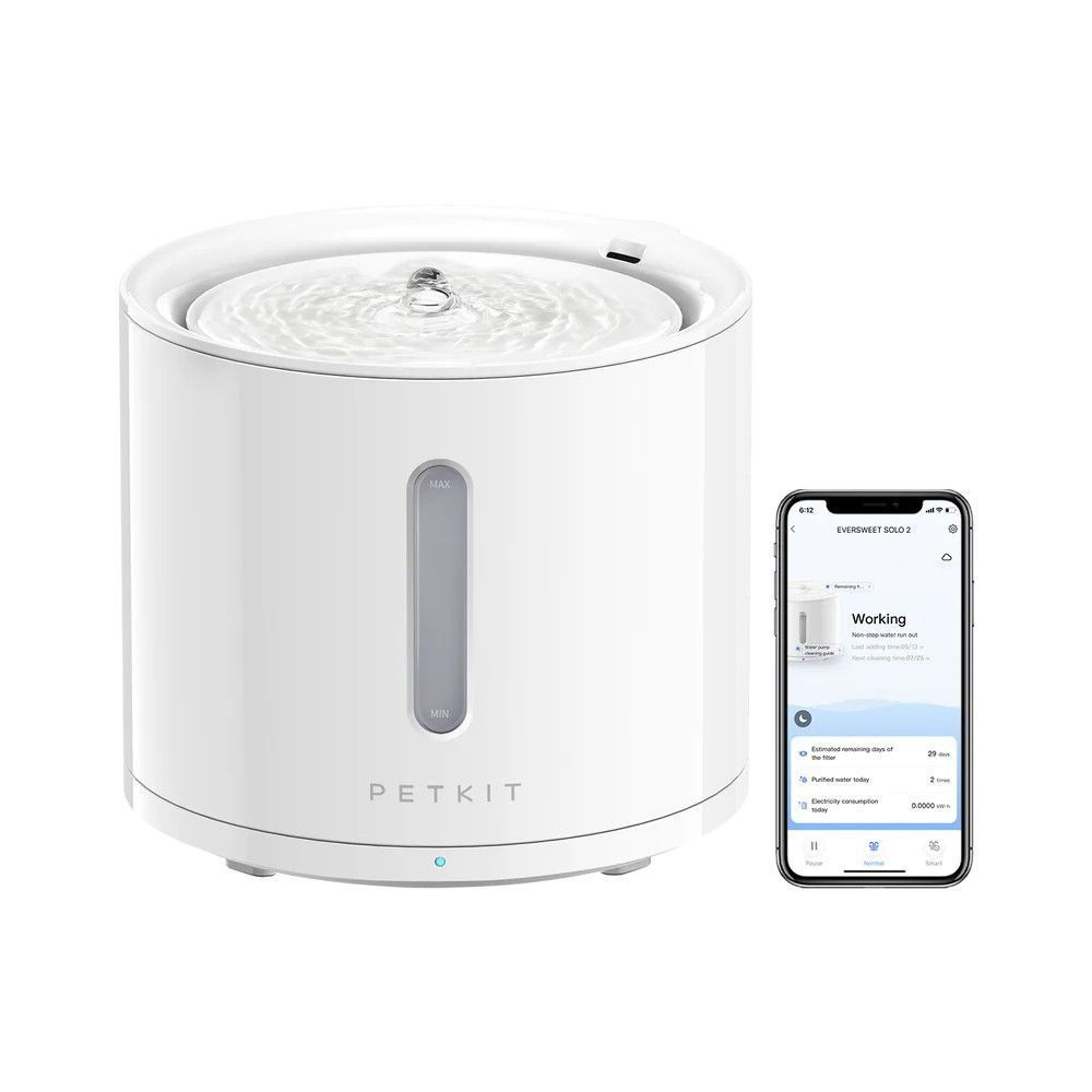 Поїлка-фонтан для котів Petkit Eversweet Solo 2 Smart 2л