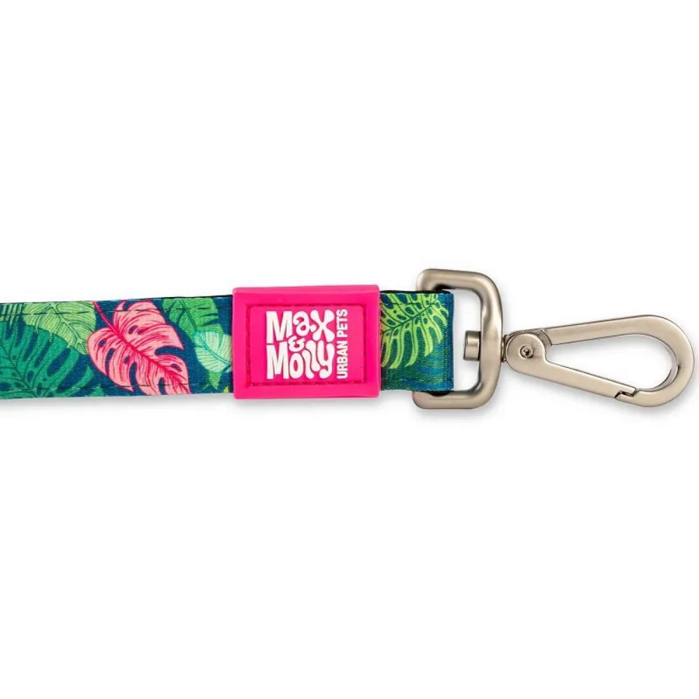 Повідець для собак Max Molly Short Leash Тропіки XS - зелений Повідець для собак Max Molly Short Leash Тропіки XS - зелений