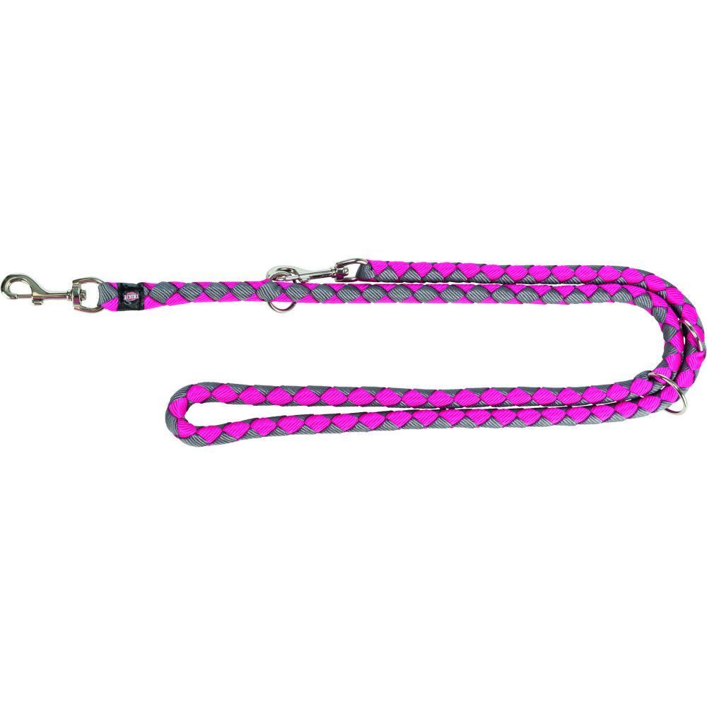 Trixie Cavo повідець для собак L-XL - фуксія-графіт Trixie Cavo повідець для собак L-XL - фуксія-графіт