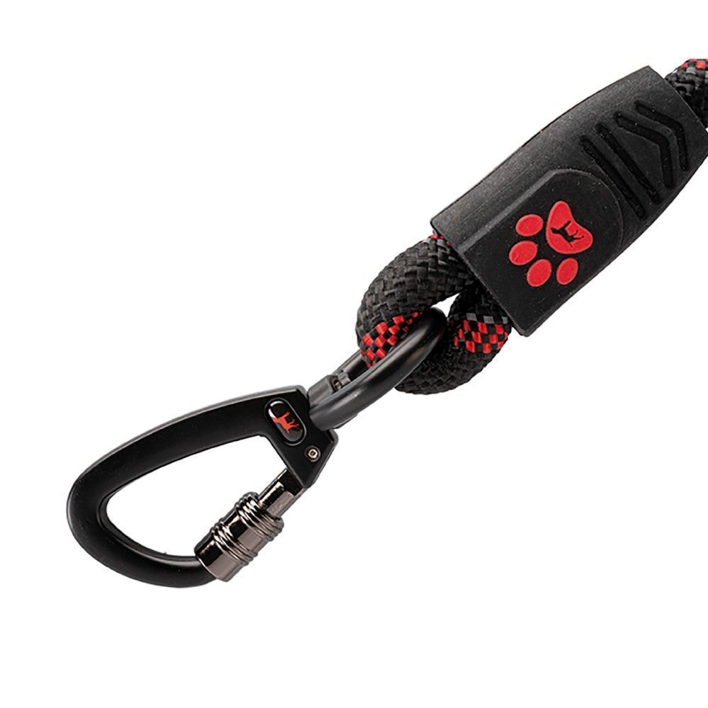 GimDog Click and Lock повідець для собак 1,3 м х1,5 см - червоний