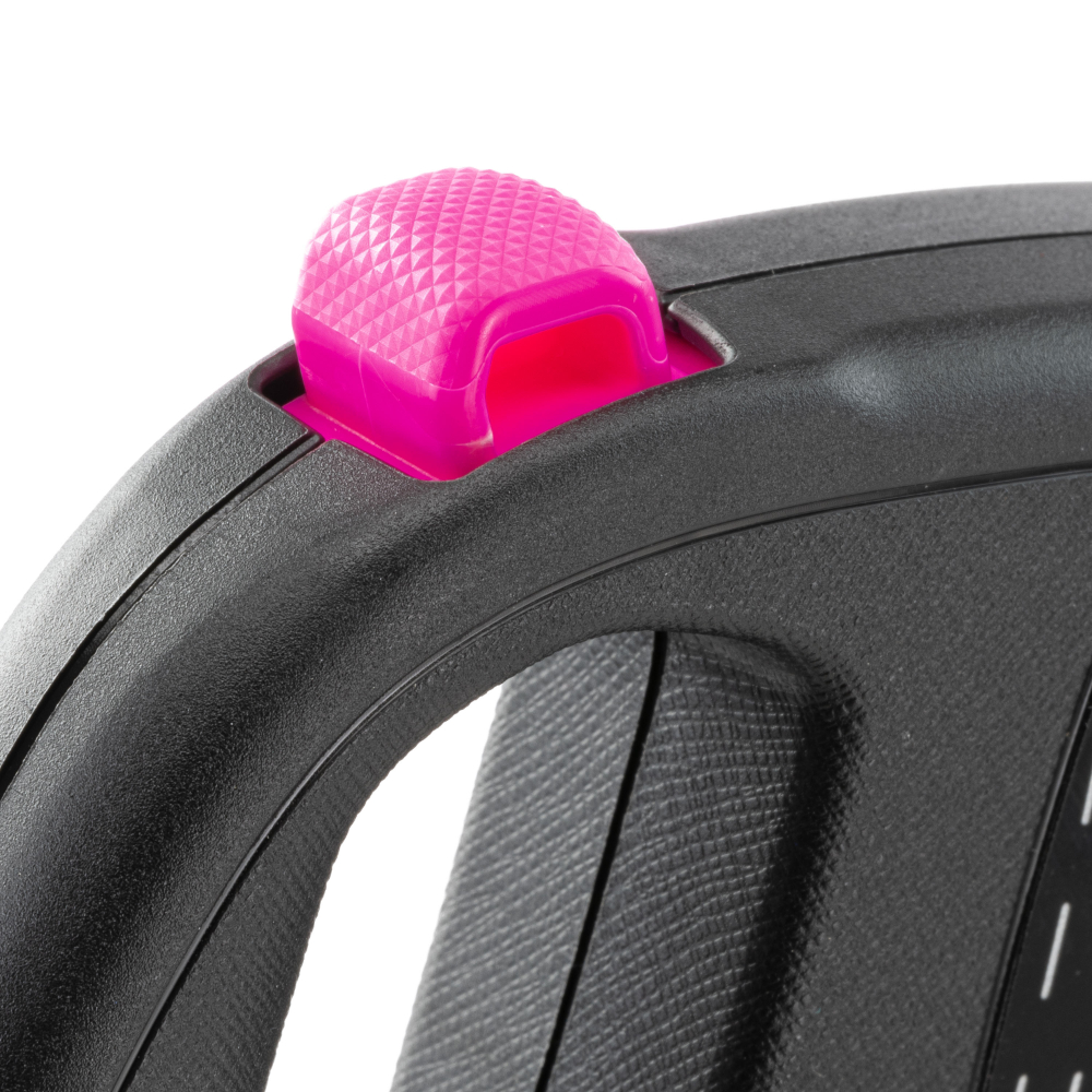 Поводок-рулетка для собак Ferplast Flippy One Reflex S – черно-лиловый Поводок-рулетка для собак Ferplast Flippy One Reflex S – черно-лиловый