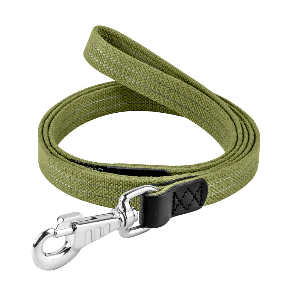 Поводок для собак COLLAR Брезент M - зеленый