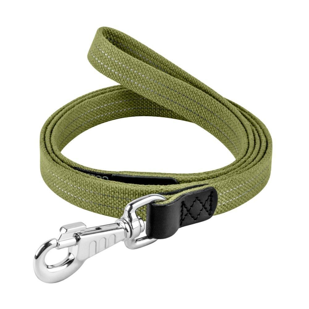 Повідець для собак COLLAR Брезент S - зелений Повідець для собак COLLAR Брезент S - зелений
