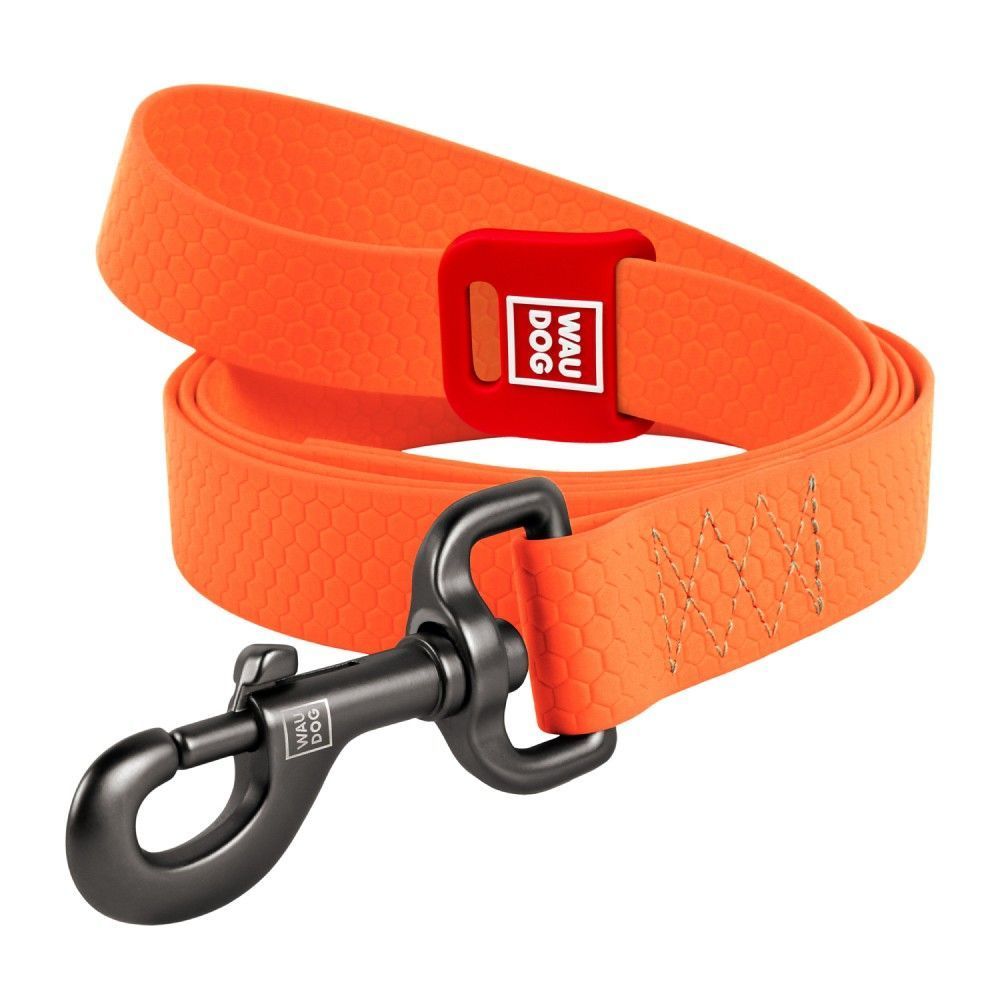 Повідець для собак COLLAR WAUDOG Водостійкий М - помаранчевий Повідець для собак COLLAR WAUDOG Водостійкий М - помаранчевий