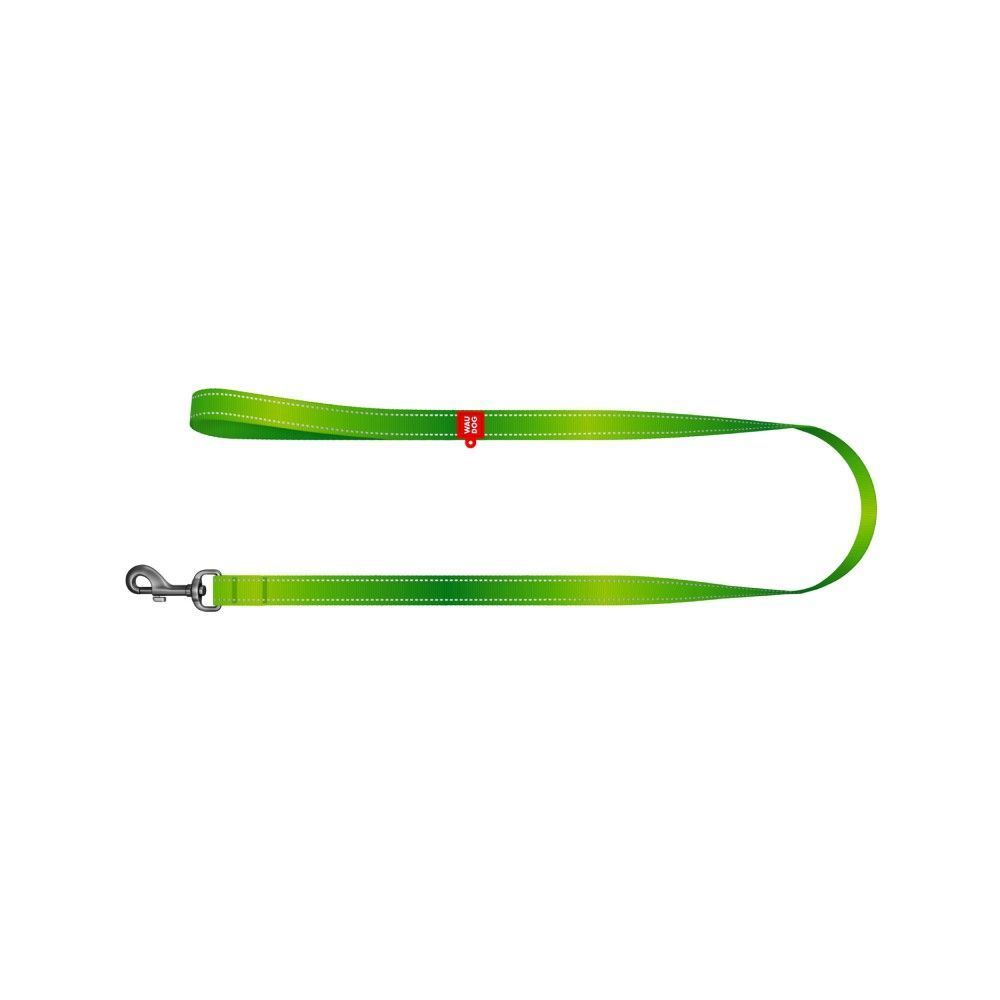 Повідець для собак Collar Waudog Nylon Mono S - салатовий