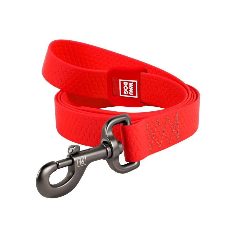 Повідець для собак Collar Waudog Waterproof S - червоний Повідець для собак Collar Waudog Waterproof S - червоний