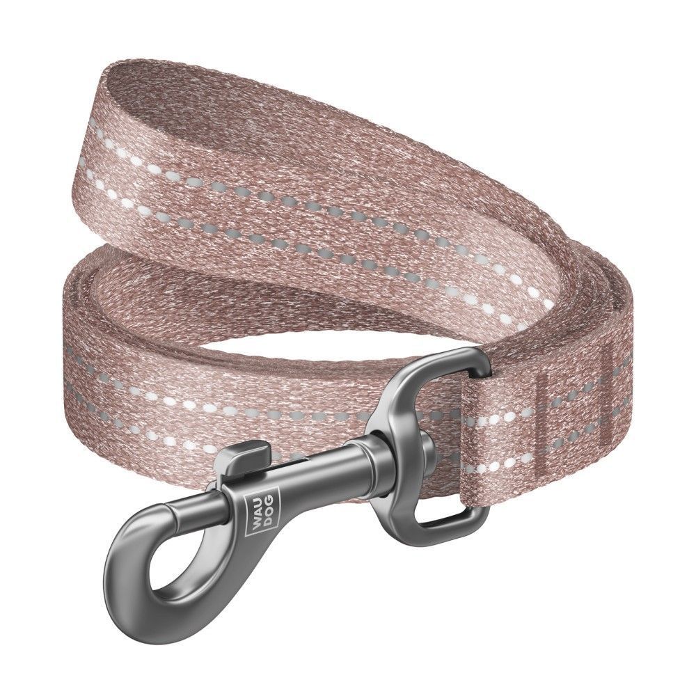Повідець для собак COLLAR WAUDOG Світловідбиваючий S - коричневий Повідець для собак COLLAR WAUDOG Світловідбиваючий S - коричневий