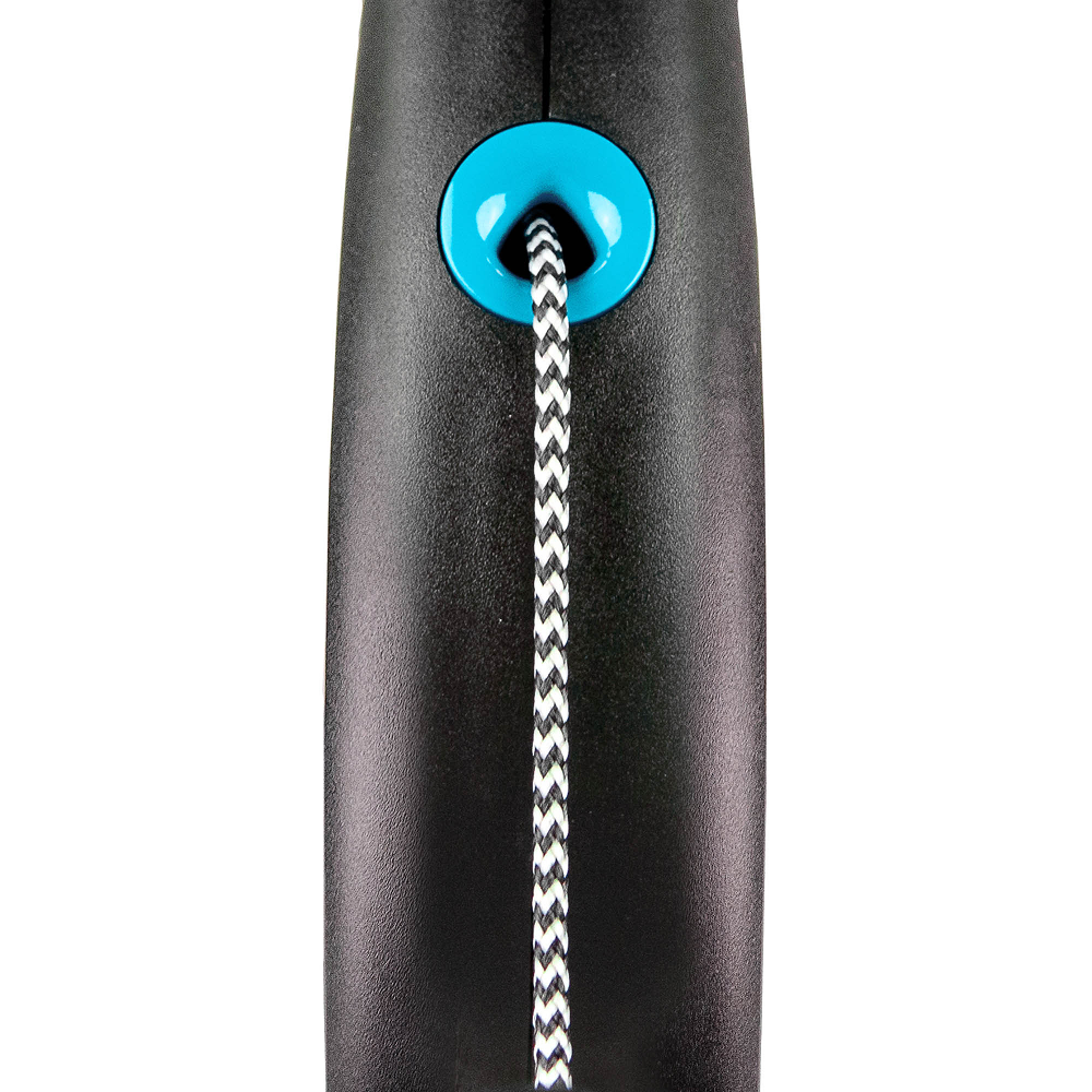 Flexi Black Design повідець-рулетка для собак з тросом 5 м S - синій