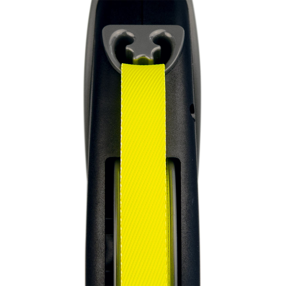 Flexi Neon Giant повідець-рулетка для собак L стрічка 8 м - чорний Flexi Neon Giant повідець-рулетка для собак L стрічка 8 м - чорний