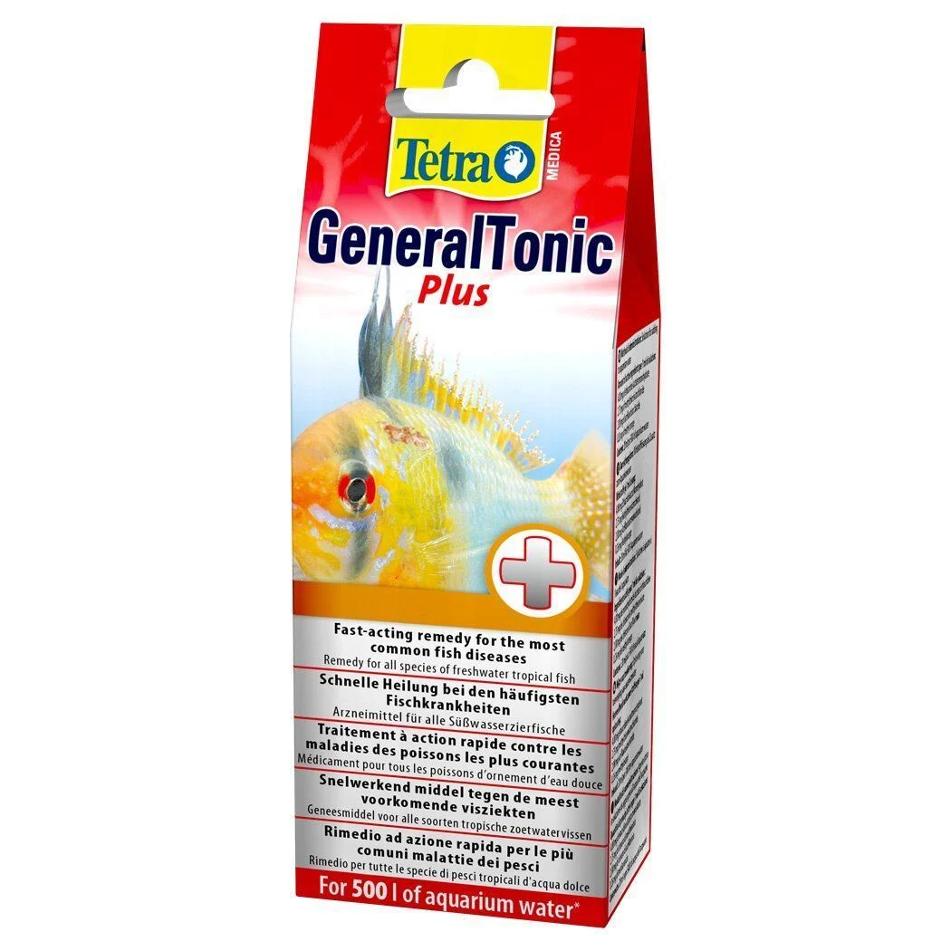 Препарат для лікування риб Tetra «Medica General Tonic Plus» 20 мл Препарат для лікування риб Tetra «Medica General Tonic Plus» 20 мл