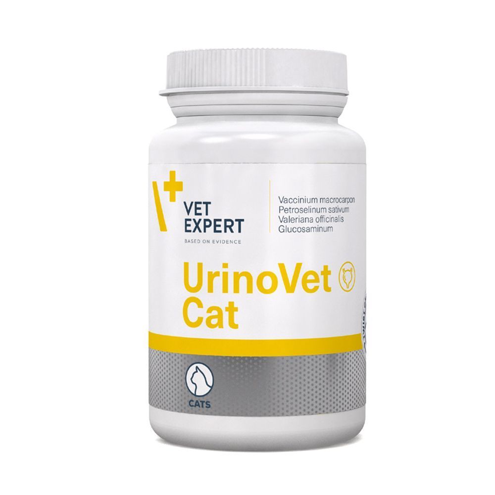Препарат для поддержания мочевыделительной функции у кошек VetExpert UrinoVet Cat, 45 капсул Препарат для поддержания мочевыделительной функции у кошек VetExpert UrinoVet Cat, 45 капсул