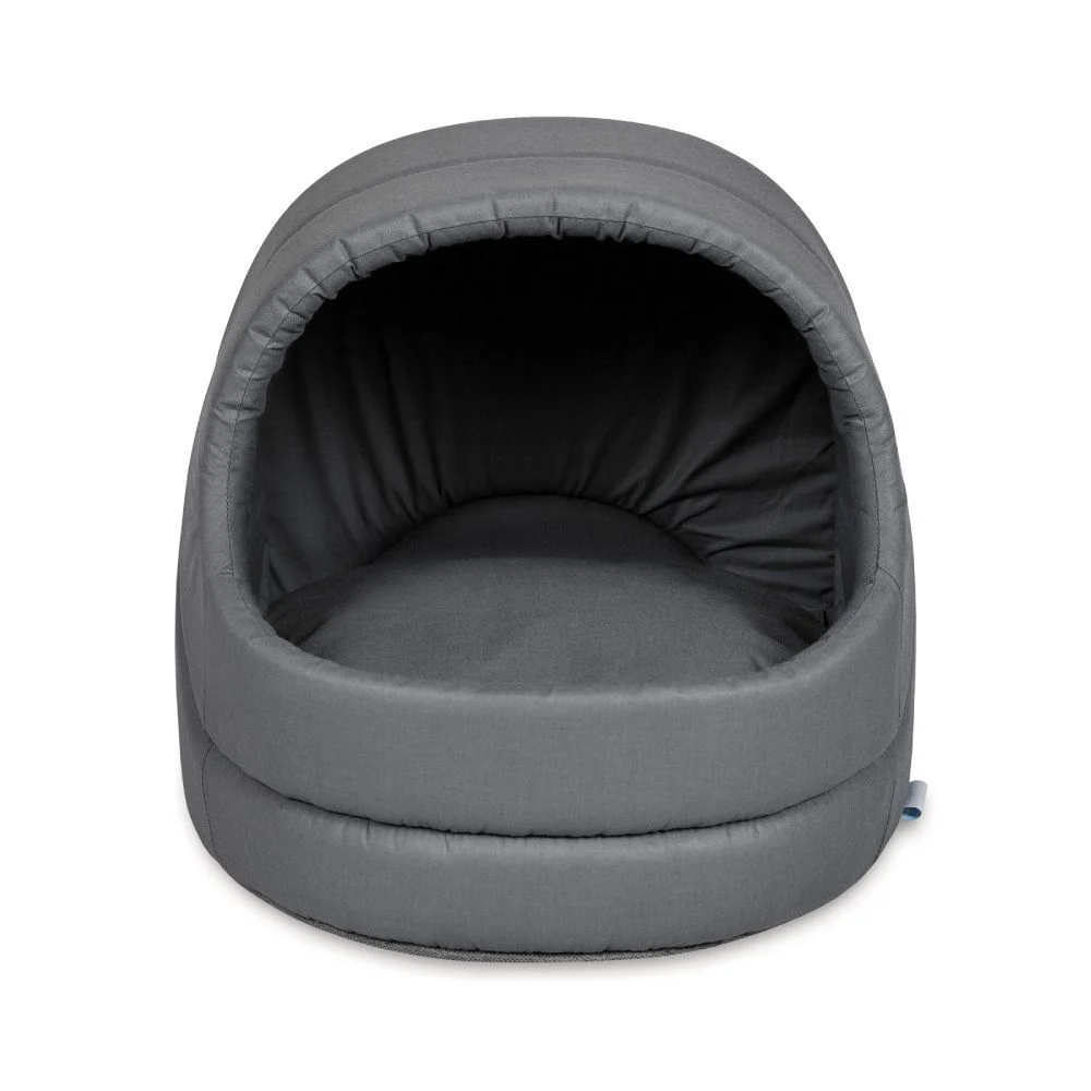 Priroda Comfort домик-лежак для собак 32х31х28 см - серый Priroda Comfort домик-лежак для собак 32х31х28 см - серый