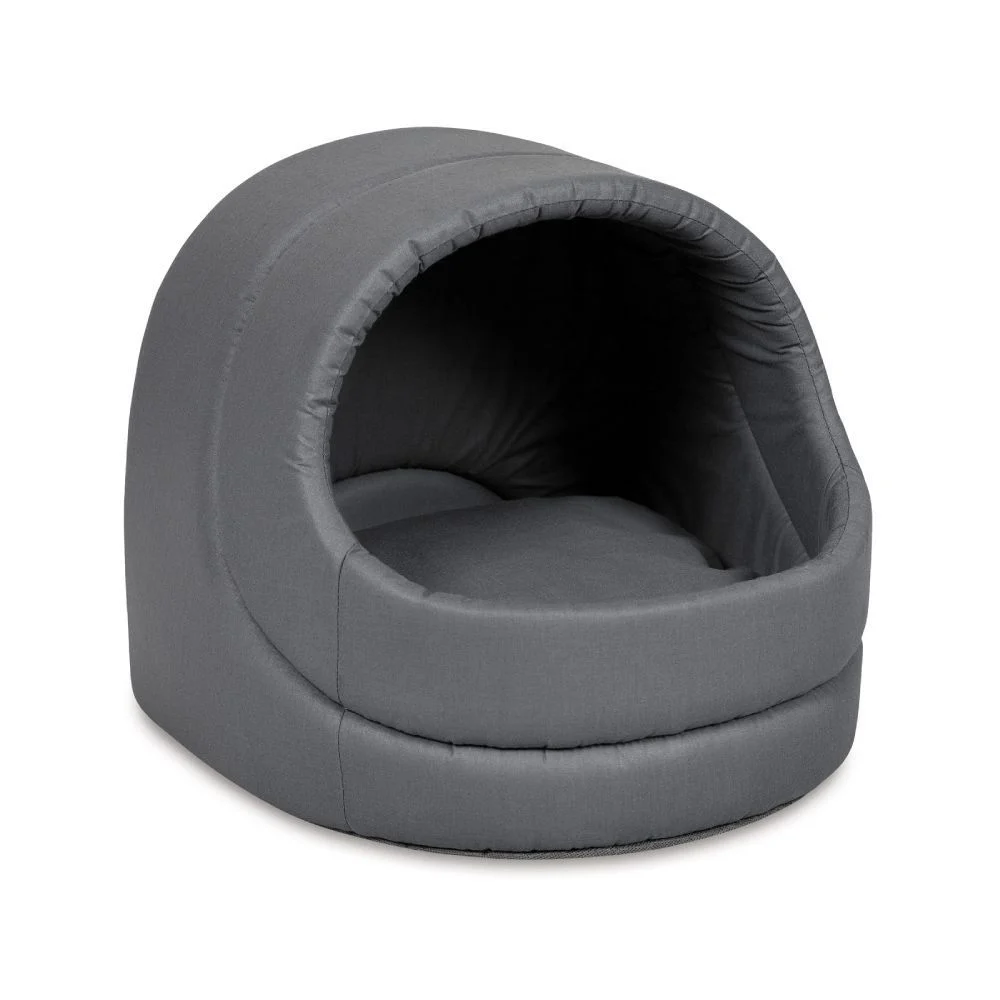 Priroda Comfort домик-лежак для собак 32х31х28 см - серый Priroda Comfort домик-лежак для собак 32х31х28 см - серый