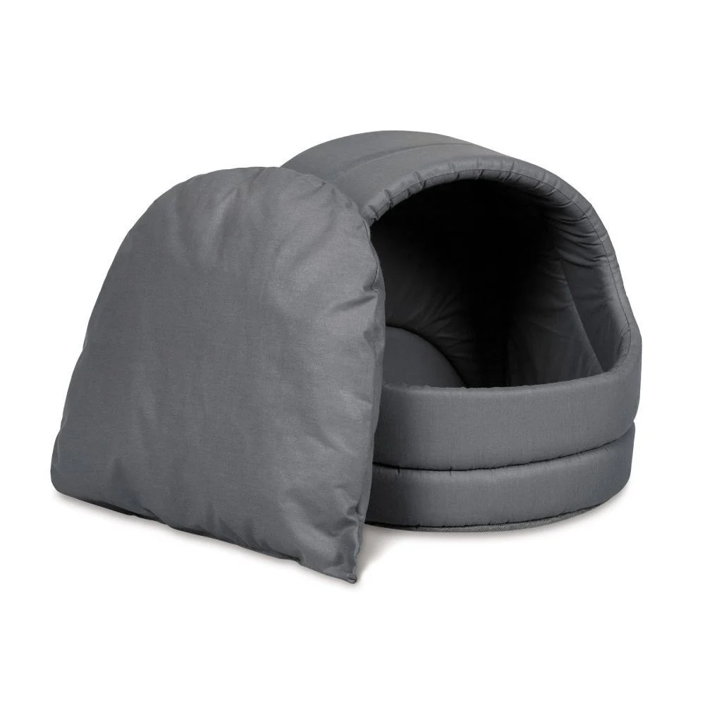 Priroda Comfort домик-лежак для собак 32х31х28 см - серый Priroda Comfort домик-лежак для собак 32х31х28 см - серый