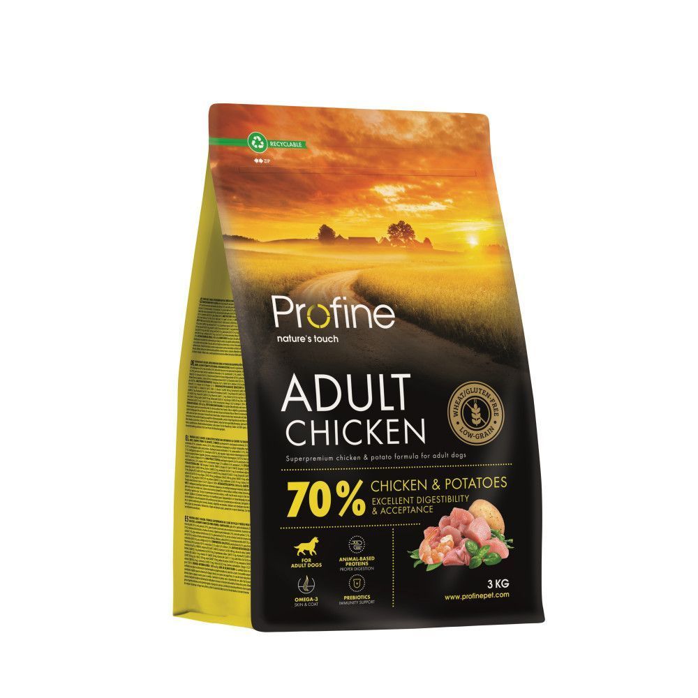 Сухий корм для собак Profine Adult 3 кг - курка та картопля Сухий корм для собак Profine Adult 3 кг - курка та картопля